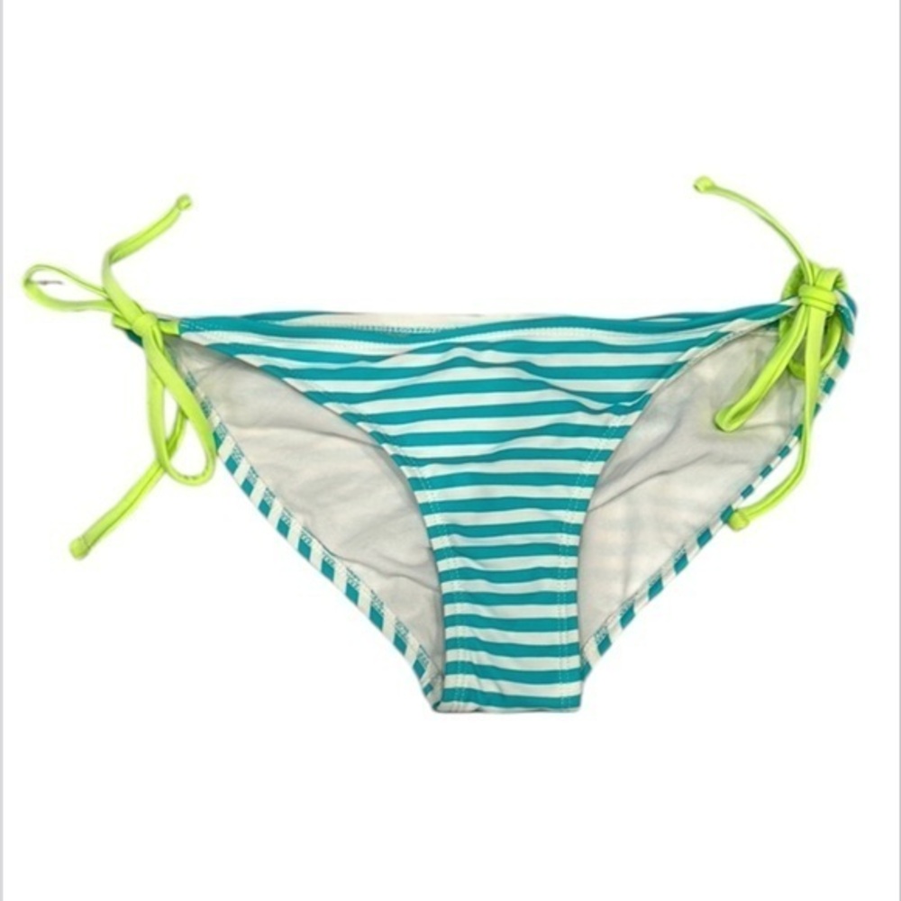 Ninety Nine striped swim bikini bottoms size small